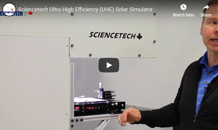 Sciencetech Ultra High Efficiency Solar Simulators Video